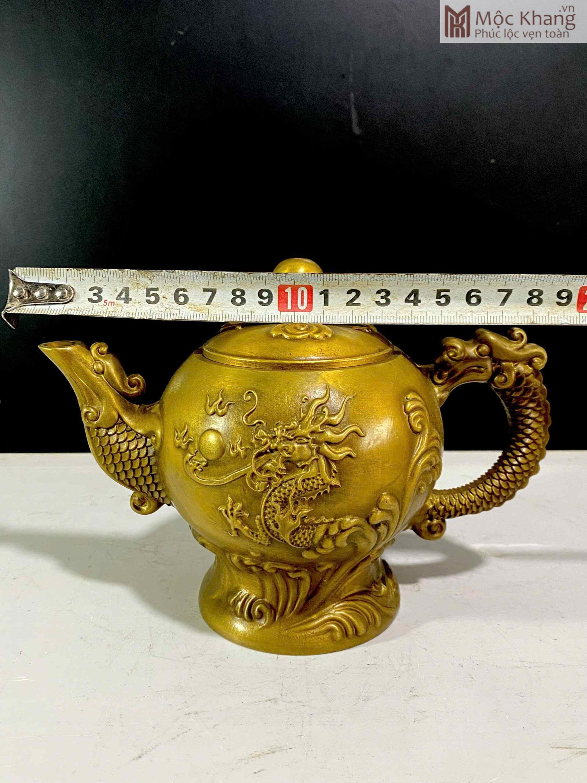 Ấm Rồng Đồng Nguyên Chất Cao 13 (cm) (7)_7 Am Rong Dong Nguyen Chat Cao 13 cm 7 7 scaled