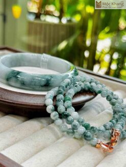 Bộ Vòng Ngọc Hoa Bay Ni 57 (mm)