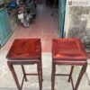 Cặp Đôn Vuông Gỗ Cẩm Cao 98 (cm)