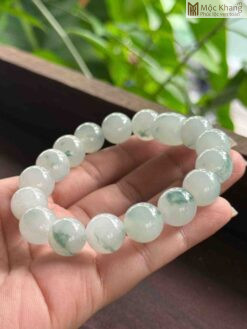 Chuỗi Cẩm Thạch Nếp Băng Hạt 12.5 (mm)
