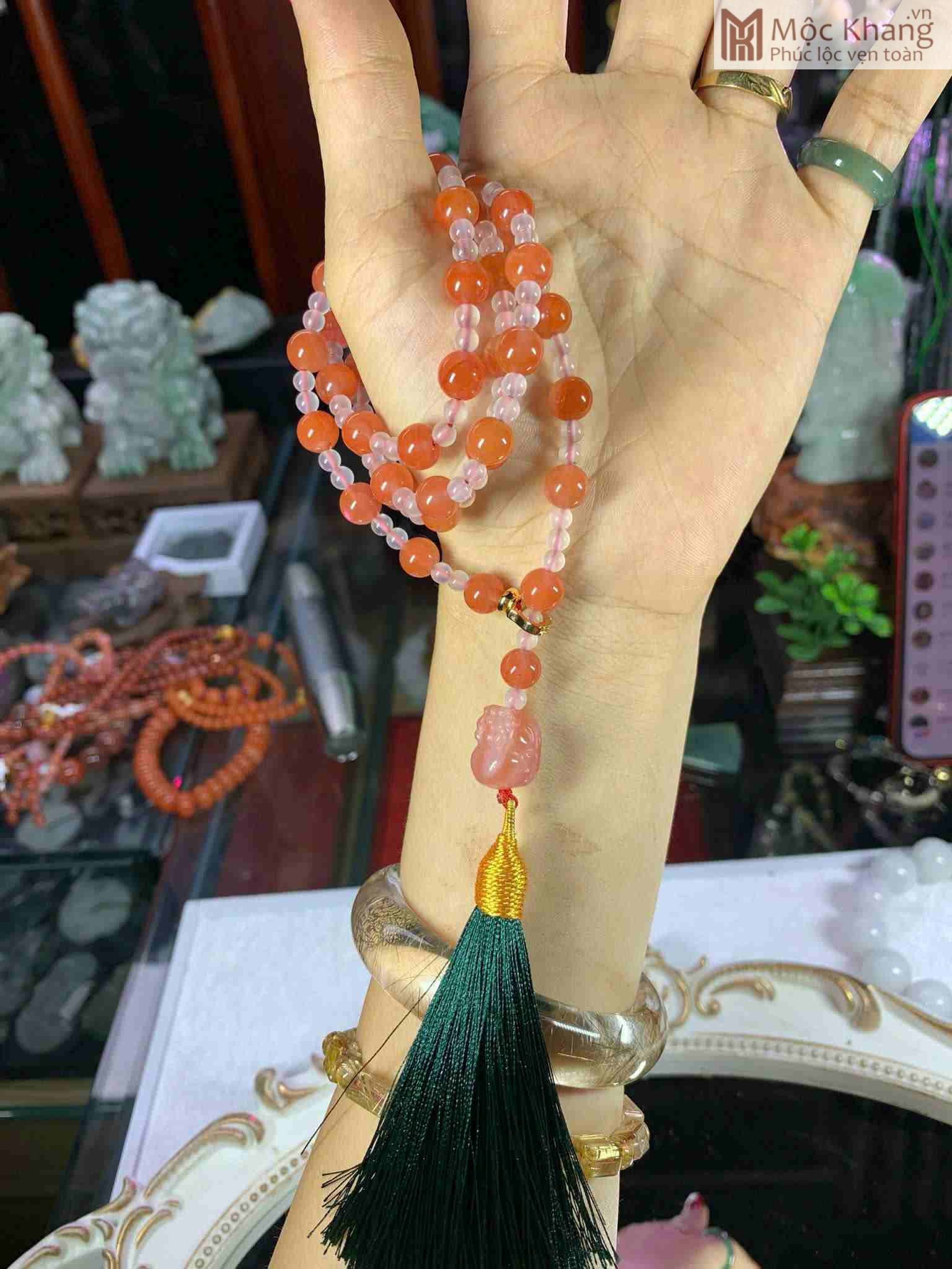 Chuỗi Mã Não Nam Hồng Hạt 7.9 (mm) (3)_3 Chuỗi Mã Não Nam Hồng Hạt 7.9 (mm)