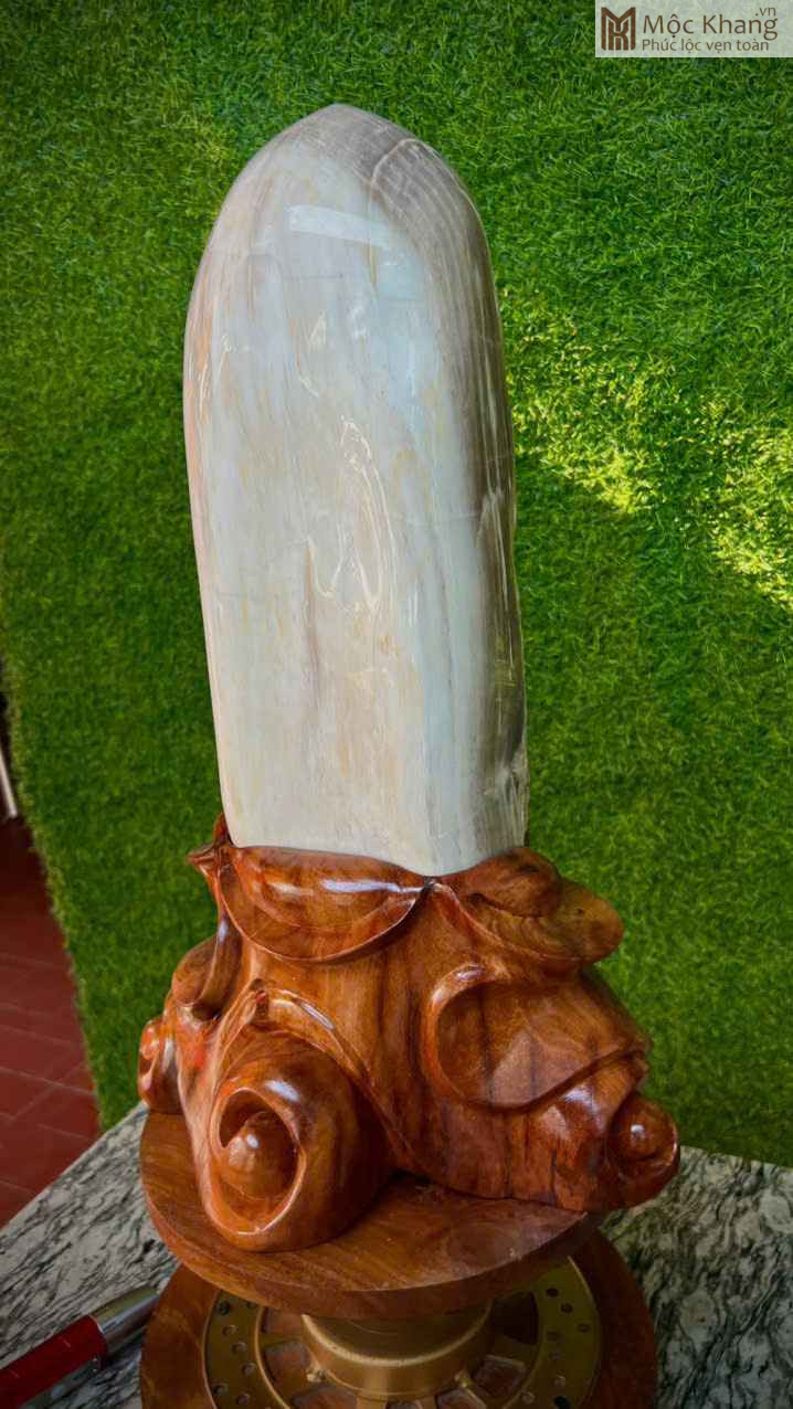 Gỗ Hóa Ngọc Trắng Cao 50 (cm) (4)_4
