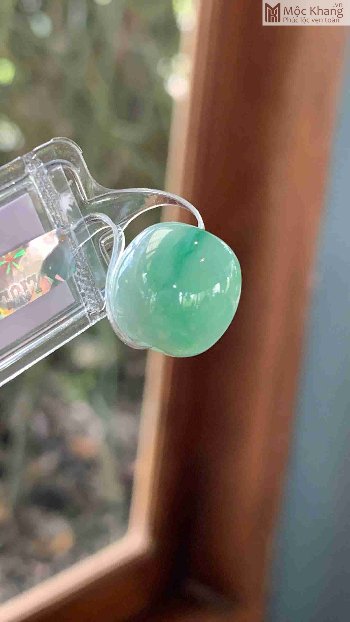 Mặt Dây Ngọc Cẩm Thạch Tròn Cao 12.96 (mm) (5)_5 Mặt Dây Ngọc Cẩm Thạch Tròn Cao 12.96 (mm)