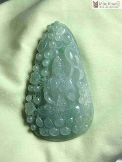 Mặt Quan Âm Cẩm Thạch Cao 73 (mm)
