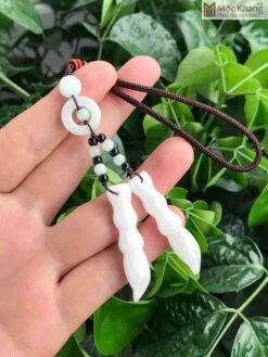 Ngọc Bội Đôi Bút Ngọc Phỉ Thúy