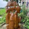 Phu Thê Viên Mãn Gỗ Bách Xanh Cao 88 (cm)