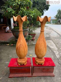 Tác Phẩm Tỳ Bà Gỗ Ngọc Am Cao 100 (cm)
