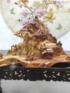 Tiểu Cảnh Gỗ Gù Hương Cao 75 (cm)