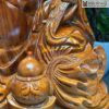 Tuong Phat Di Lac Ngoi Go Huong Cao 55 cm 4 4
