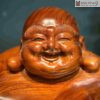 Tuong Phat Di Lac Ngoi Go Huong Cao 55 cm 5 5