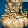 Tuong Phat Di Lac Tam Phuc Ganh Tien Cao 60 cm 3 4