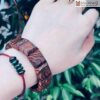 Vòng Bản Lách Gỗ Sưa Cao 18 (cm)