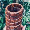 Vòng Bản Lách Gỗ Sưa Cao 18 (cm)