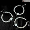 Vòng Tay Đá Moonstone Mix Charm Bạc