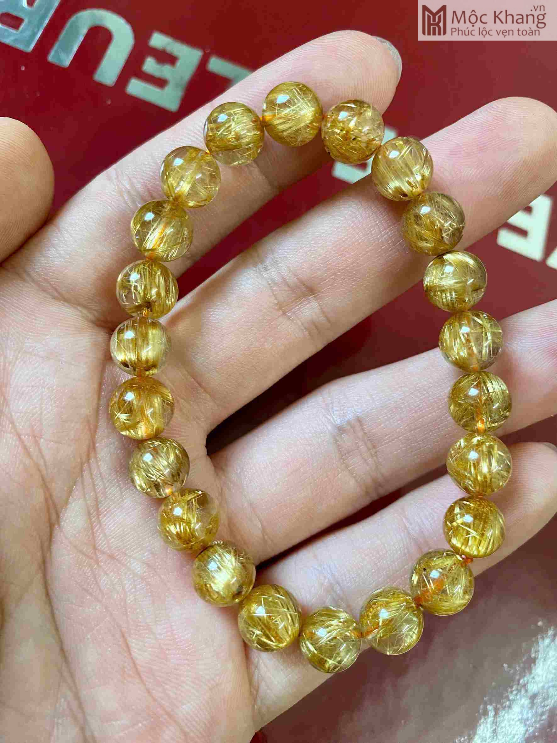 Vòng Tay Thạch Anh Tóc Vàng Hạt 8.6 (mm) (2)_2 Vong Tay Thach Anh Toc Vang Hat 8.6 mm 2 2