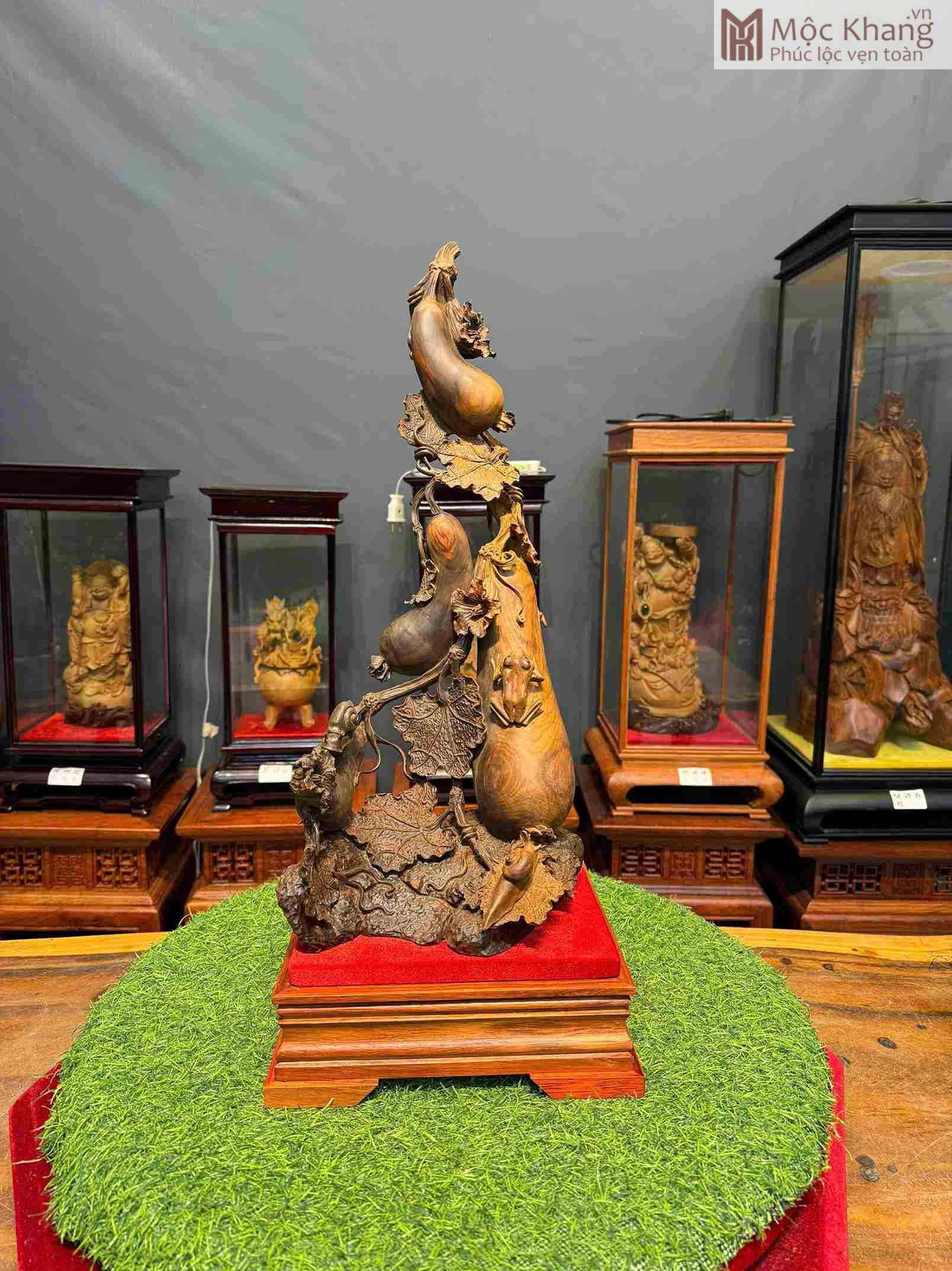 bau-tai-loc-go-trac-cao-47cm (2) bau-tai-loc-go-trac-cao-47cm
