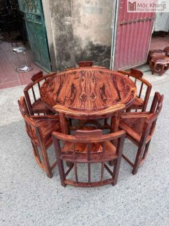 Bộ Bàn Thu Gọn Gỗ Cẩm Cao 72(cm)