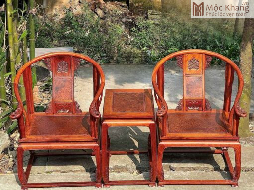 Bộ Minh Đế Gỗ Nu Ngọc Am Cao 94 (cm)