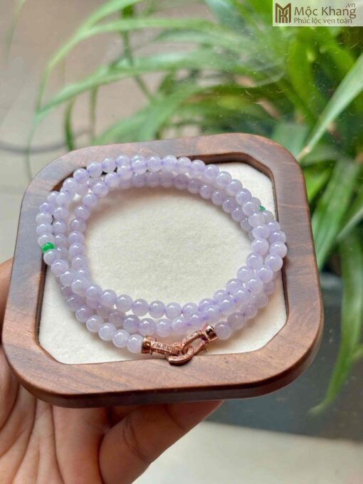 Chuỗi Ngọc Cẩm Thạch Hạt 5(mm)
