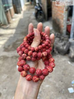Chuỗi San Hô Thô Hạt 8(mm)