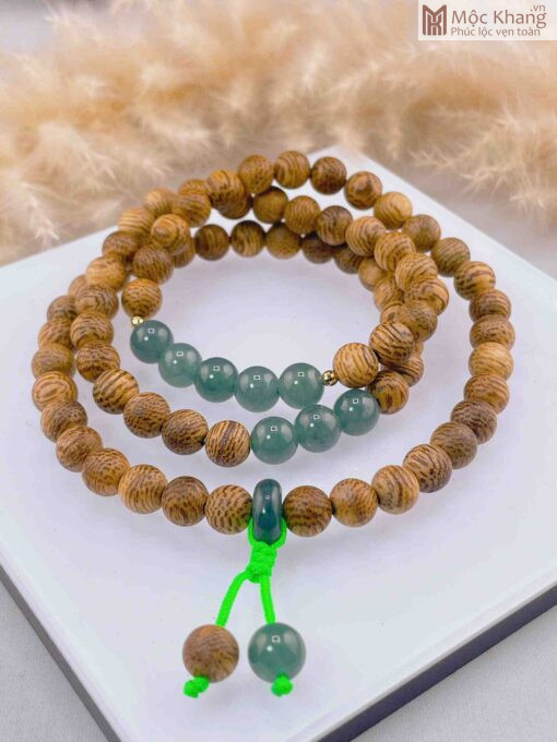 Chuỗi Trầm Hương Mix Lam Ngọc Hạt 6(mm)