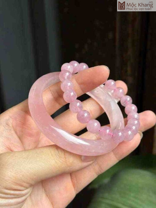 Combo Bản Ngọc Và Vòng Đơn Đá Thạch Anh