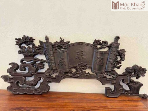 Cuốn Thư Truyện Gỗ Lim Cao 45(cm)