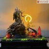 Lũa Trầm Hương Kết Hợp Bonsai Cao 40(cm)