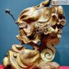 Tượng Đạt Ma Gỗ Nu Hương Cao 126(cm)