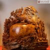 Tượng Gia Đình Gà Gỗ Nu Ngọc Am Cao 91(cm)