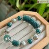 Vòng Lam Ngọc Mix Charm Hạt 10(mm)