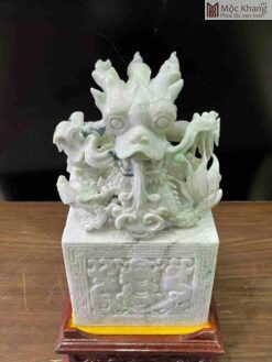 Ấn Rồng Ngọc Phỉ Thuý Cao 28 (cm)