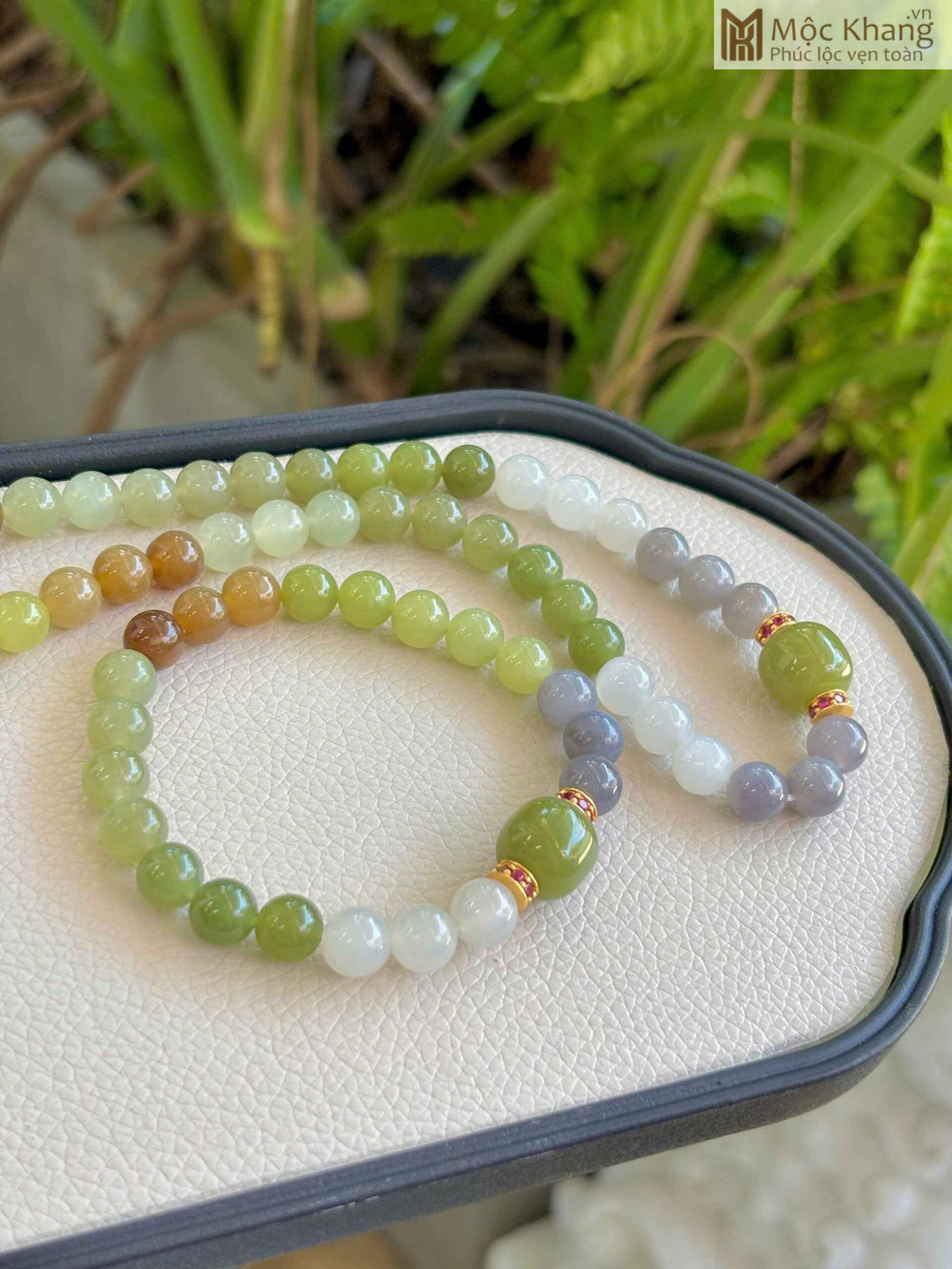 Chuỗi Đa Bảo Ngọc Hòa Điền Hạt 8 (mm) (4)_4 Chuỗi Đa Bảo Ngọc Hòa Điền Hạt 8 (mm)