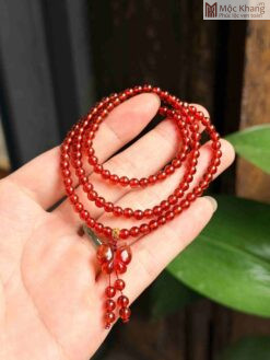 Chuỗi Garnet Hạt 4–5 mm