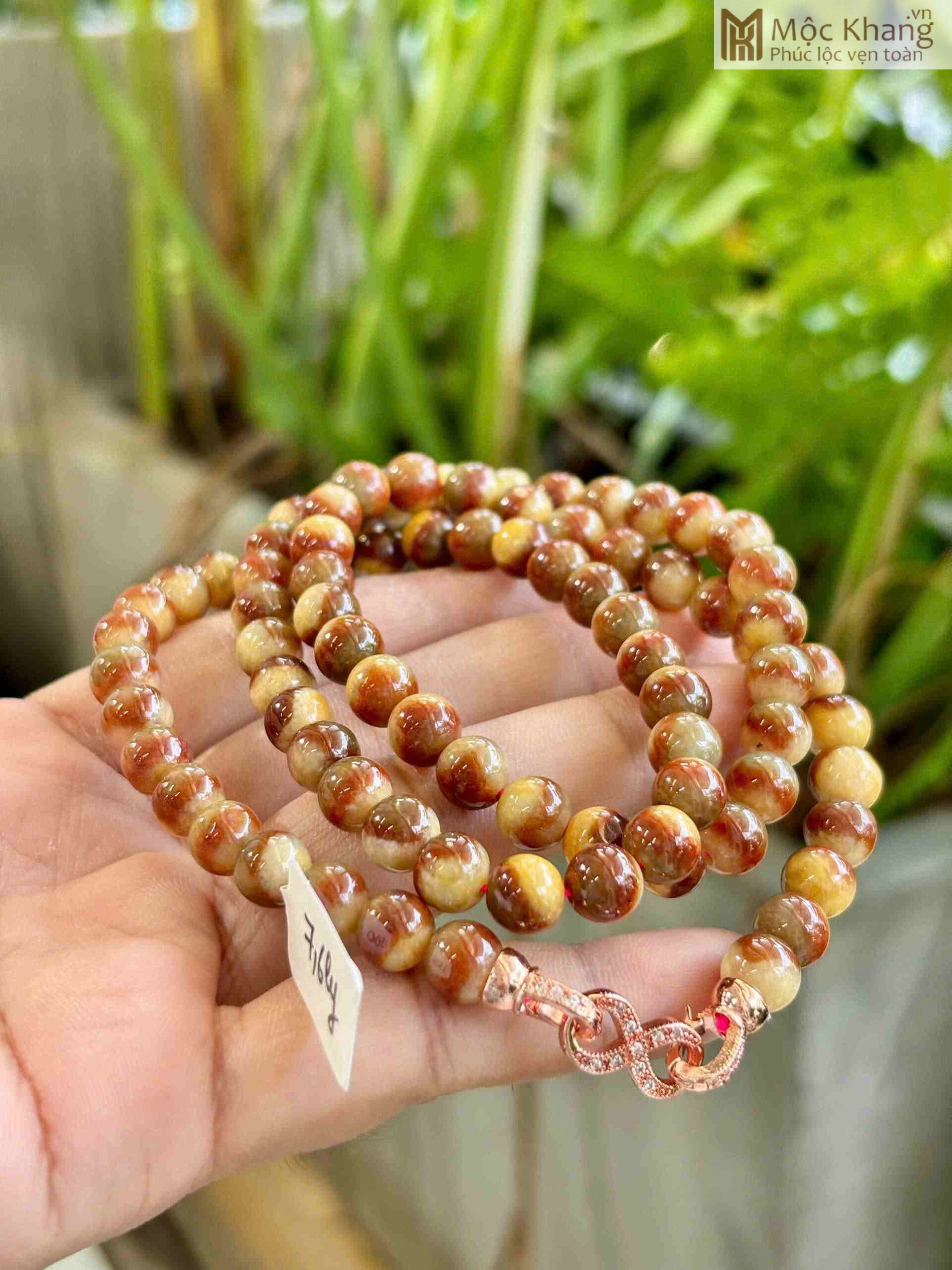 Chuỗi Ngọc Huyết Hạt 7,6 (mm) (1) Chuoi Ngoc Huyet Hat 76 mm 1 scaled