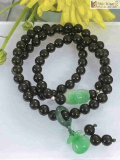 Chuỗi Tourmaline Đen Hạt 6 (mm)