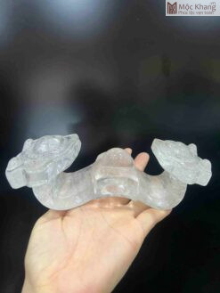 Gậy Như Ý Thạch Anh Trắng Cao 17 (cm)