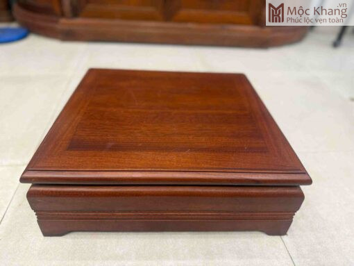 Kỷ Gỗ Gõ Vuông Cao 40 (cm)