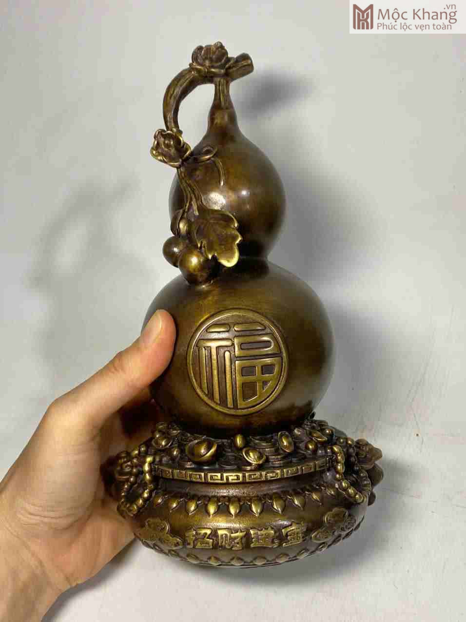 Lư Xông Trầm Hồ Lô Đồng (2) Lu Xong Tram Ho Lo Dong 2
