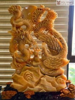 Tác Phẩm Long Phụng Ngọc Hoàng Long Cao 146 (cm)