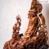 Tượng Đạt Ma Gỗ Sưa Cao 61 (cm)