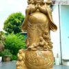 Tượng Di Lặc Gỗ Cẩm Vàng Cao 2,7 (m)