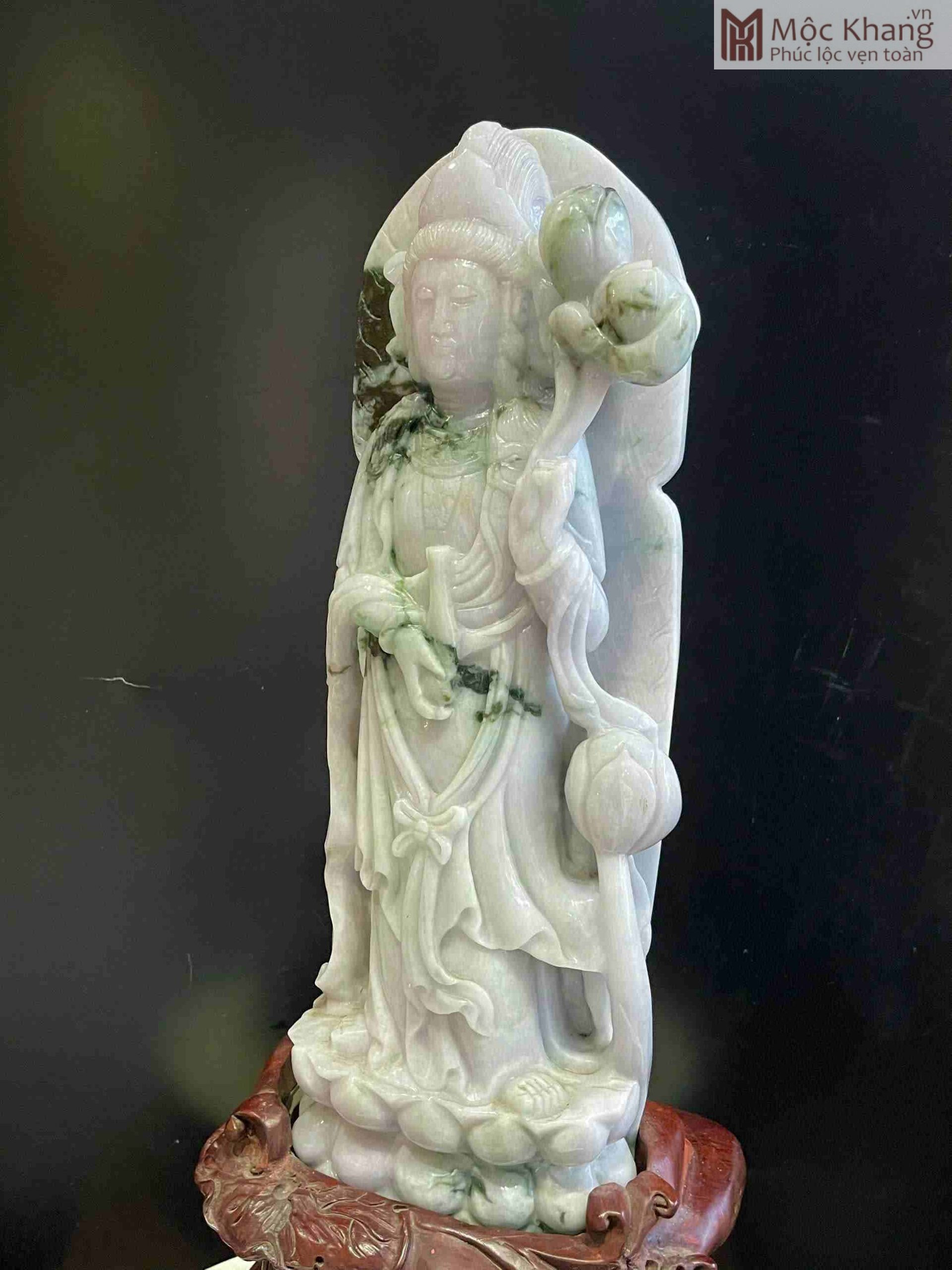 Tượng Mẹ Quan Âm Ngọc Phỉ Thuý Cao 37 (cm) (4)_4 Tuong Me Quan Am Ngoc Phi Thuy Cao 37 cm 4 4 scaled