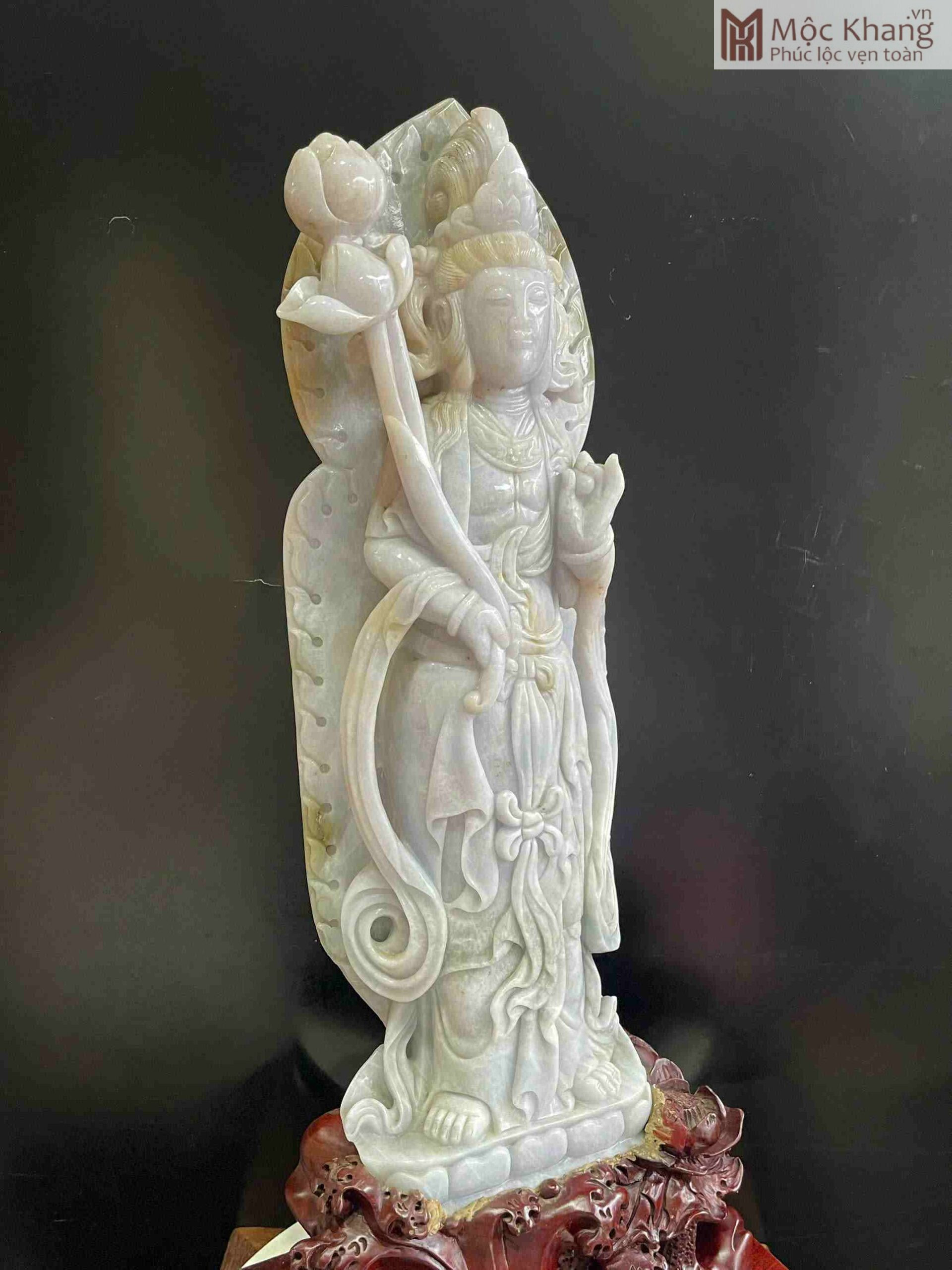 Tượng Mẹ Quan Âm Ngọc Phỉ Thuý Cao 52 (cm) (2)_2 Tuong Me Quan Am Ngoc Phi Thuy Cao 52 cm 2 2 scaled