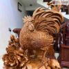 Tượng Nhất Kê Gỗ Ngọc Am Cao 60 (cm)