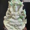 Tượng Phật Chuẩn Đề Ngọc Phỉ Thuý Cao 33 (cm)