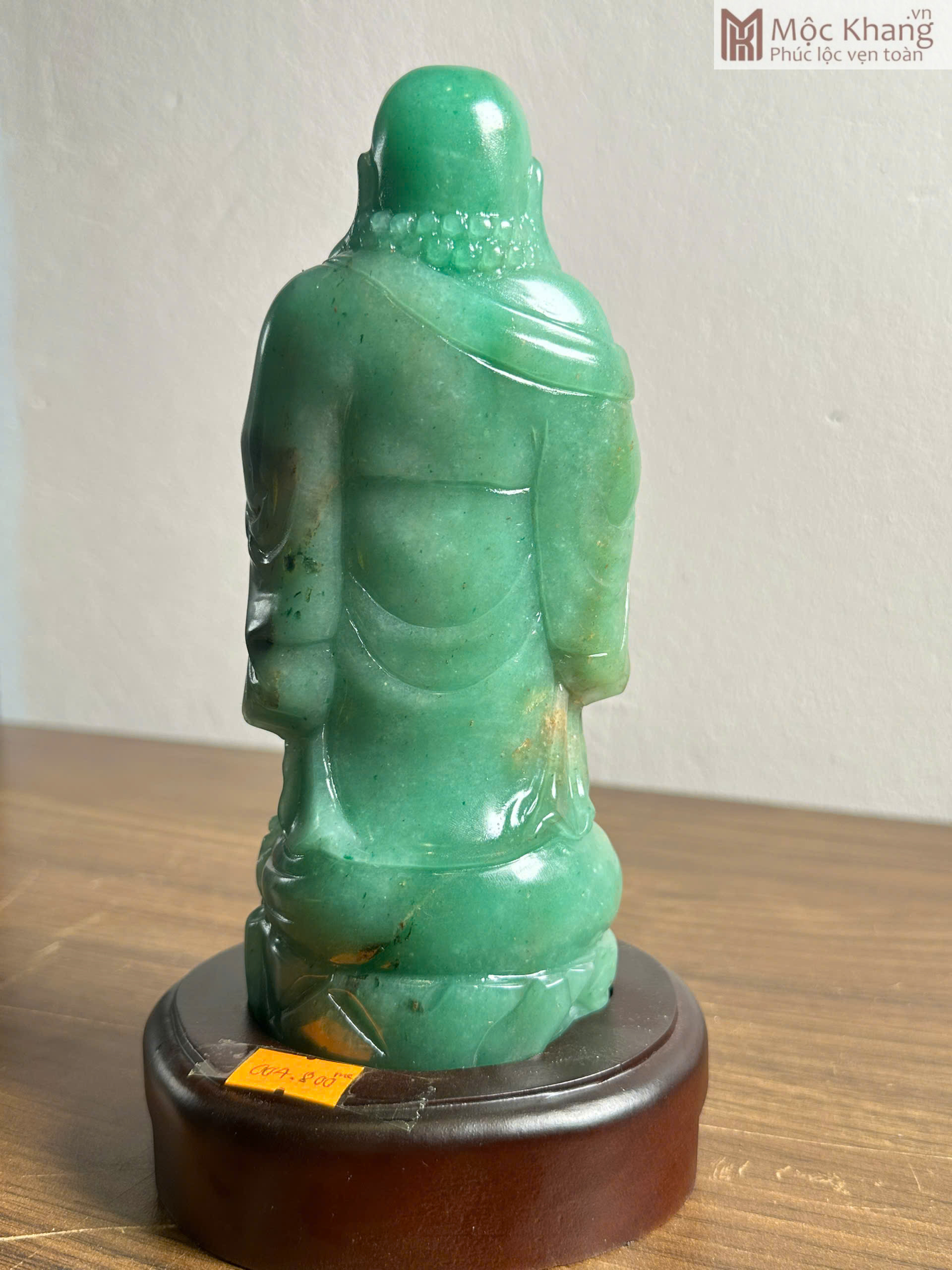 Tượng Phật Di Lặc Thạch Anh Xanh Cao 14 (cm) (4) Tuong Phat Di Lac Thach Anh Xanh Cao 14 cm 4