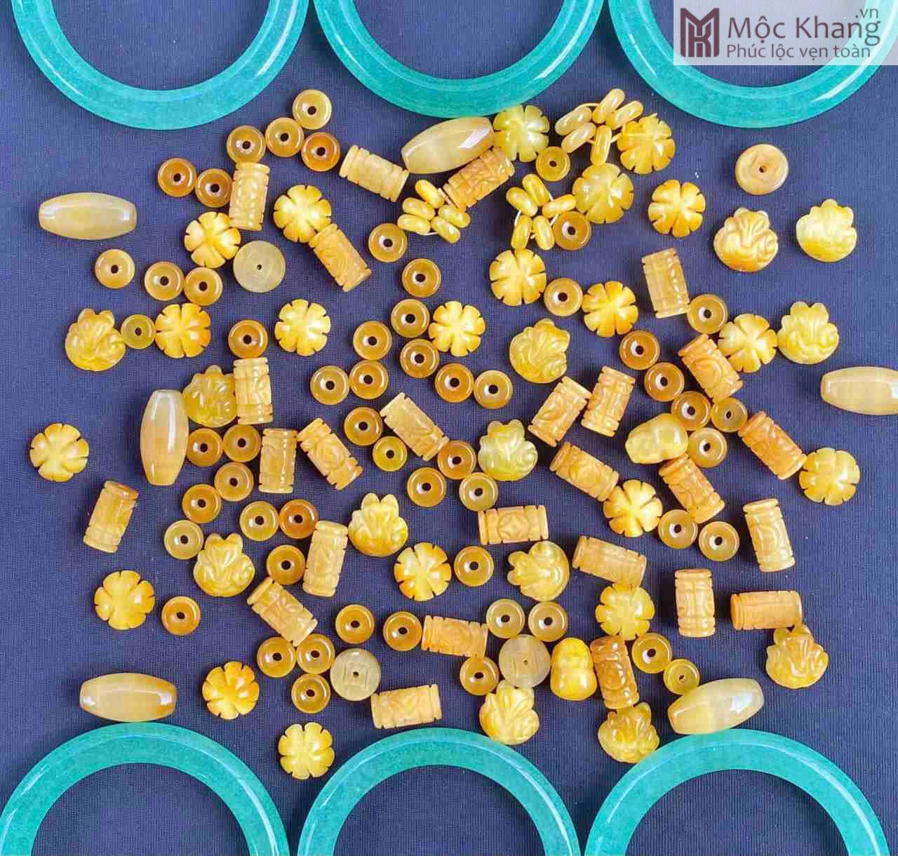 Vòng Cáp Đá Mắt Hổ Mix (2) Vong Cap Da Mat Ho Mix 2