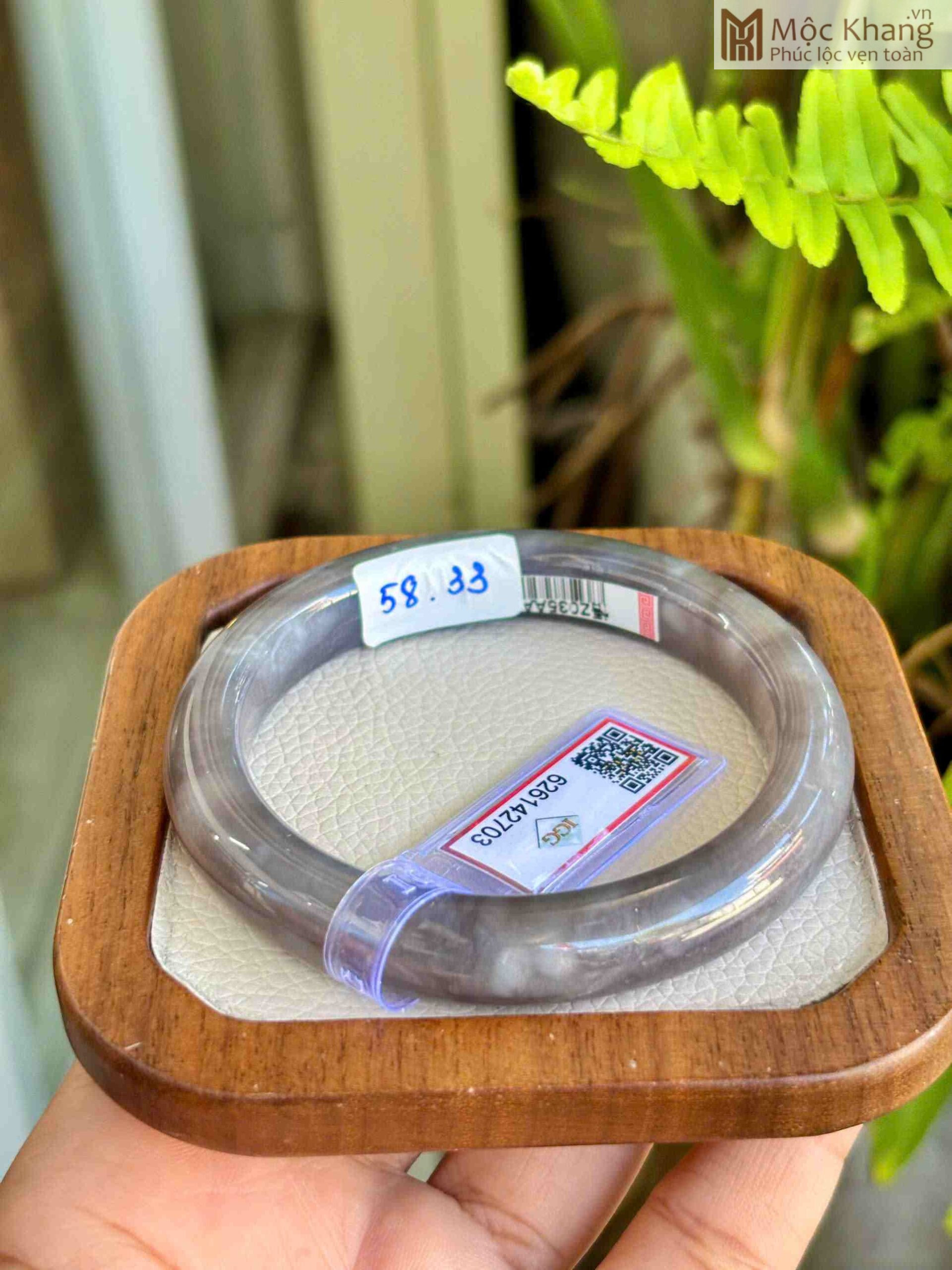 Vòng Ngọc Hòa Điền Xám Tím Ni 58,33 (mm) (4)_4 Vòng Ngọc Hòa Điền Xám Tím Ni 58,33 (mm)