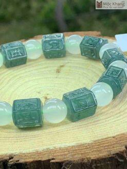 Vòng Tay Cẩm Thạch Hạt 11,7 (mm)